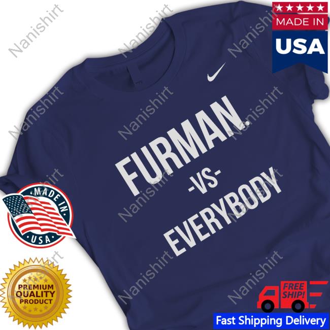 Official Furman Basketball Bob Richey Coach Furman Vs Everybody Tee