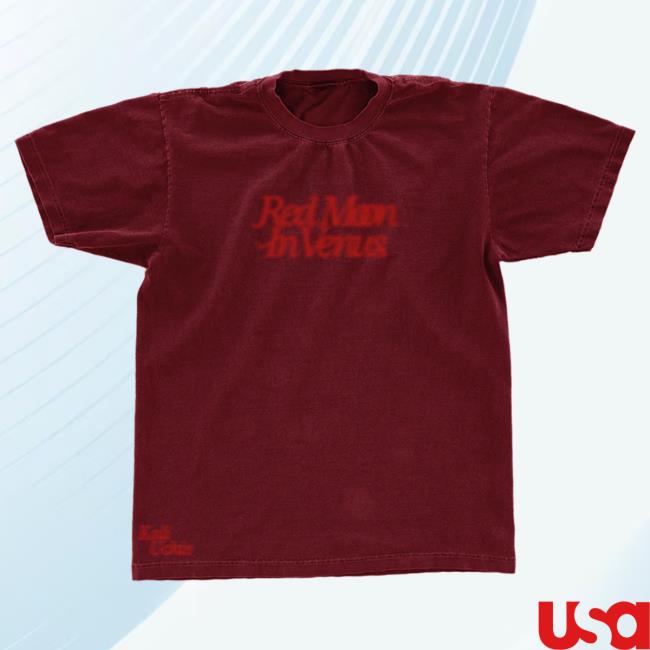 Official Kali Uchis Merch Store Kali Uchis Red Moon In Venus Red Blur Shirt 2024 Kali Uchis Clothing Shop KaliUchis ShopKaliUchis