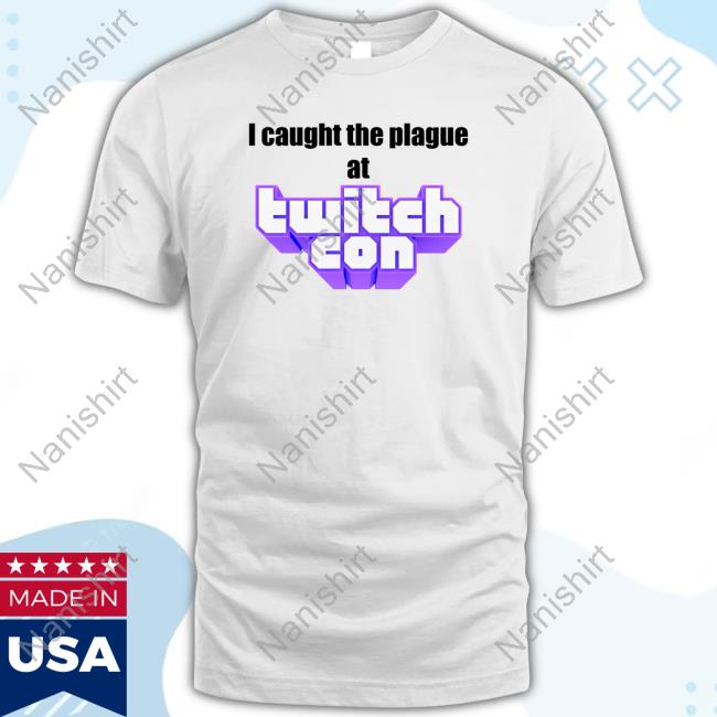 I Caught The Plague At Twitchcon Hooded Sweatshirt