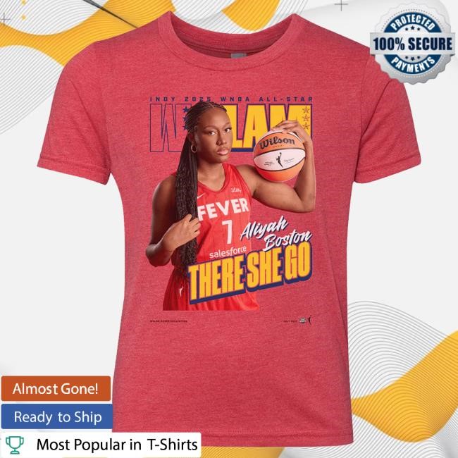 Official Slam Goods WSLAM Youth Cover Tshirt - Aliyah Boston (ASW '25)