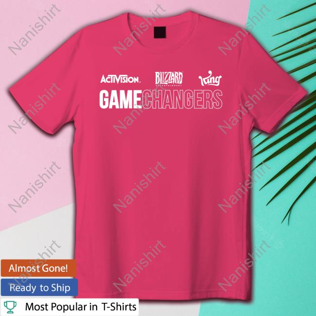 Official Arin Goldsmith ABK Game Changers Activision Blizzard Entertainment King T Shirts