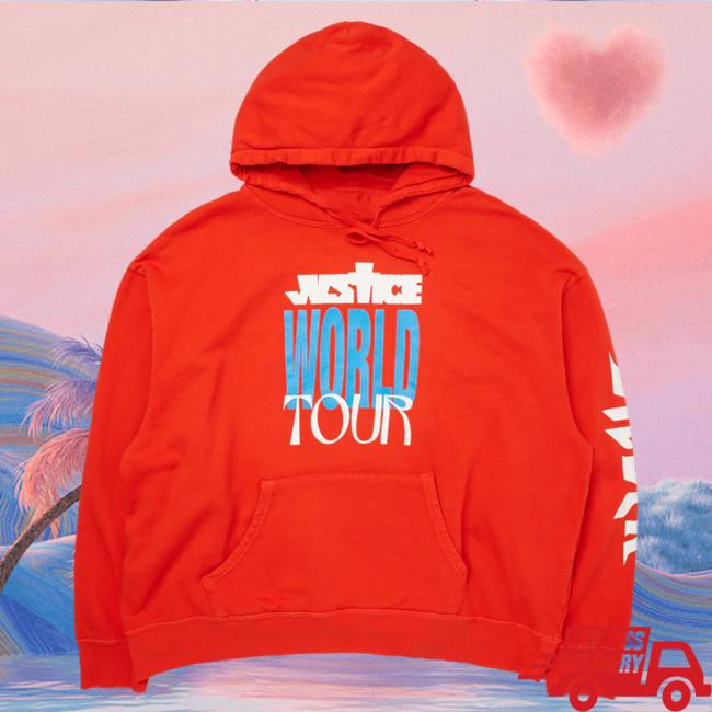Official Justin Bieber Merch Store Shop World Tour Red Hoodies JustinBieber Apparel Clothing