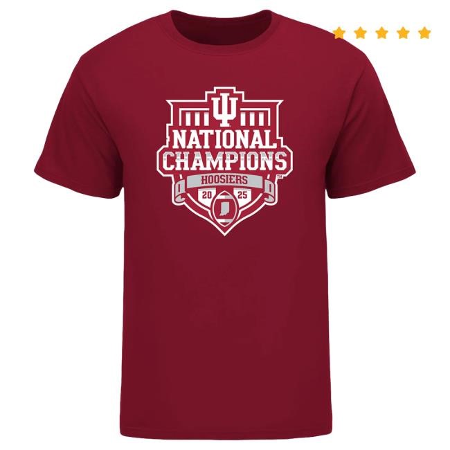 Indiana Hoosiers NCAA Football 2025 National Champions Sweatshirt