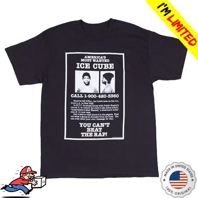 Ice Cube America's Most Wanted Shirt