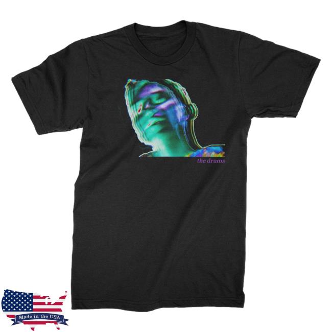 Official Kings Road Merch Store The Drums Blurry Head Hot Shirt (Black)