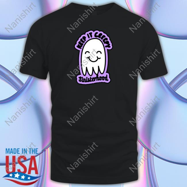 Keep It Creepy Short Sleeve V-Neck T-Shirt