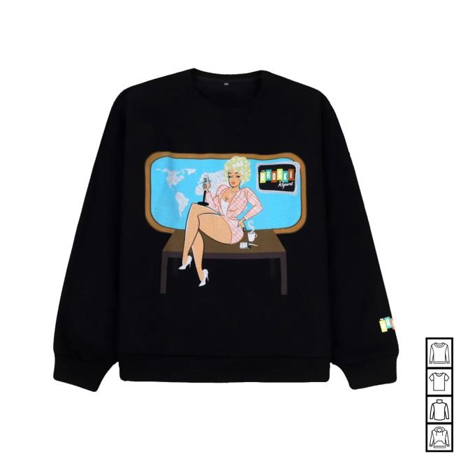 Broski News Watching Pullover Sweatshirt – Brittany Broski