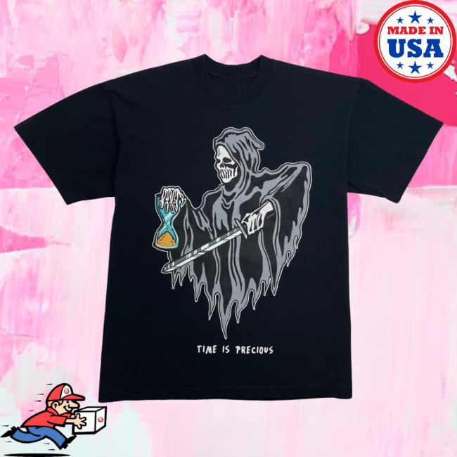 Official Shop Demand Warren Lotas Time Is Precious Shirt 2024 Black Shopdemand