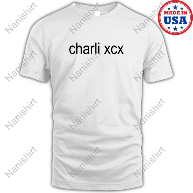 Official Charli XCX Logo Shirts