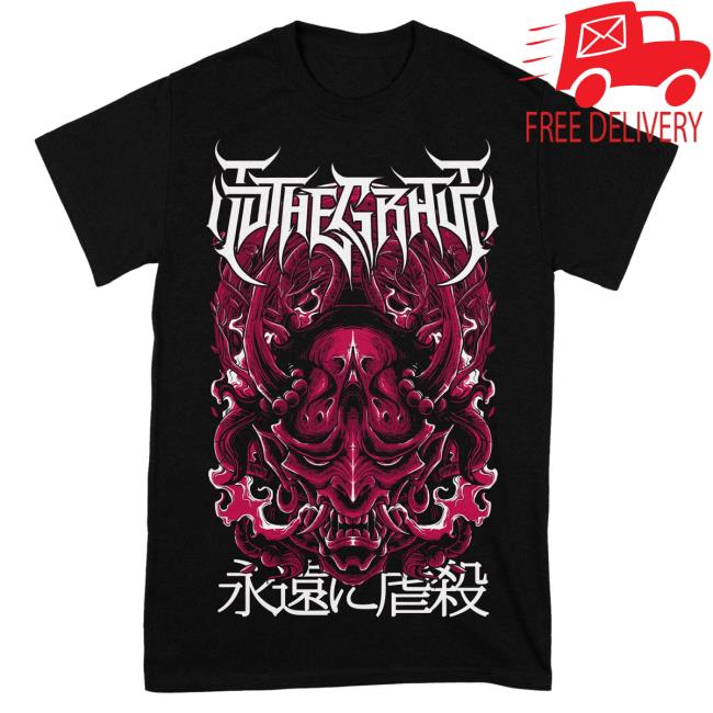 Official To The Grave Rising Merch To The Grave - Oni T Shirt Risingmerch