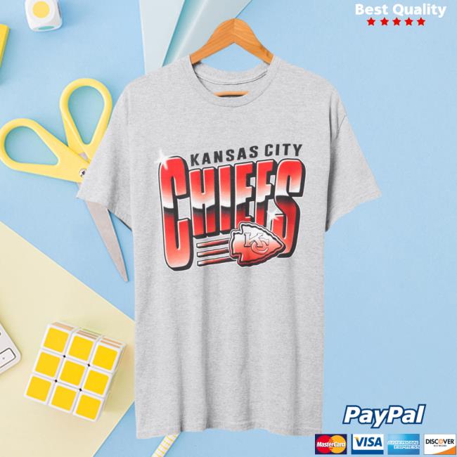 Official Junk Food Apparel Clothing Store Shop Junkfoodclothing Kansas City Chiefs Chrome Flea Market Tee Shirt