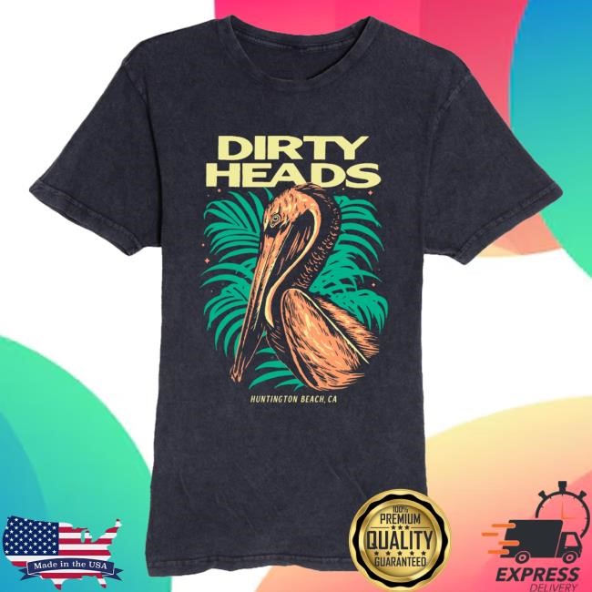 Dirty Heads Pelican Tshirt Dirty Heads Merch Shop Official