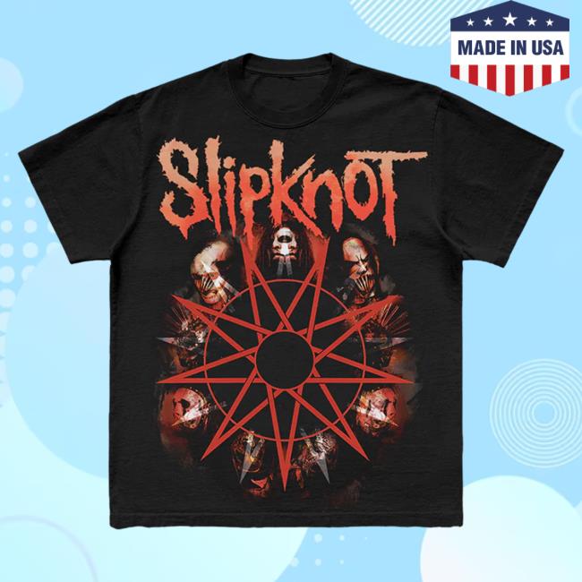 Official Slipknot Merch Store Double Portrait Tour 2023 T-Shirts Black Slipknotmerch Apparel Clothing Shop