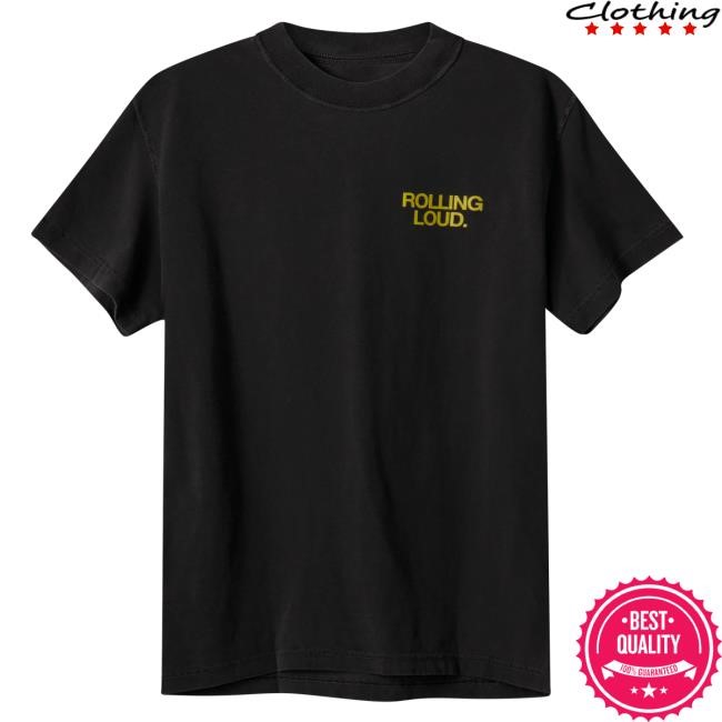 RL World Tour Dept. Vintage Black Shirt Rolling Loud Shop