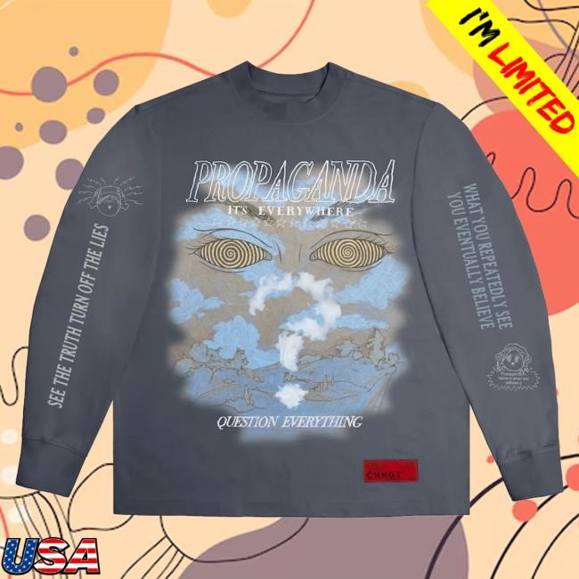 Chnge Propaganda Long Sleeve Tee Shirt (Indigo Dust)