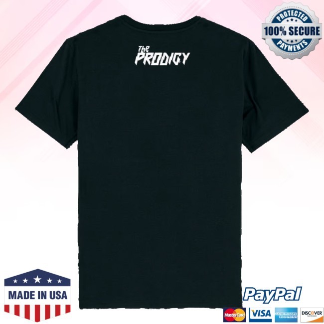 Flag Black Shirt The Prodigy Merch