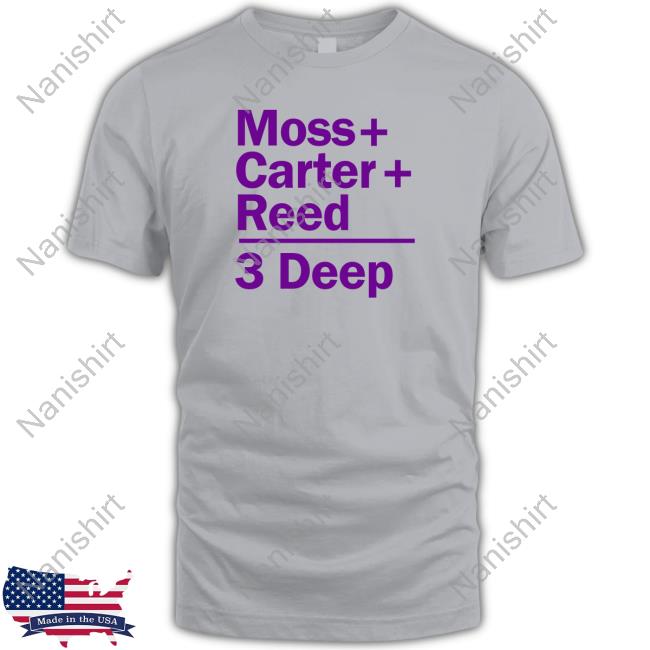 Sam Newton Moss Carter Reed 3 Deep T Shirt