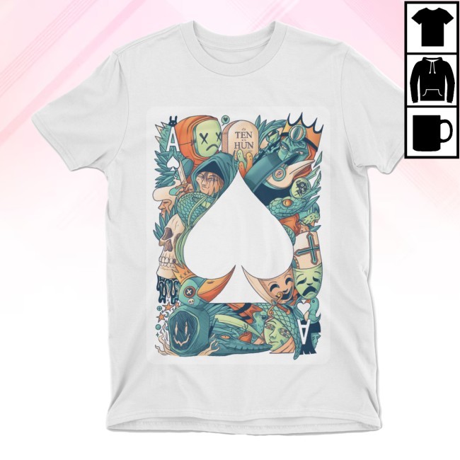 Tenhundredart Ace Of Spades New Shirt