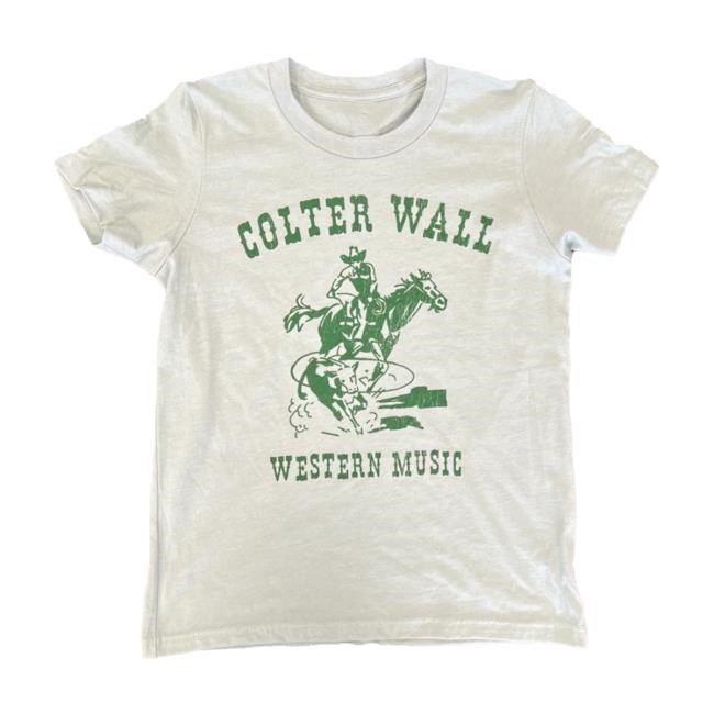 Colter Wall Western Music Youth S/S Tee Colter Wall Merch