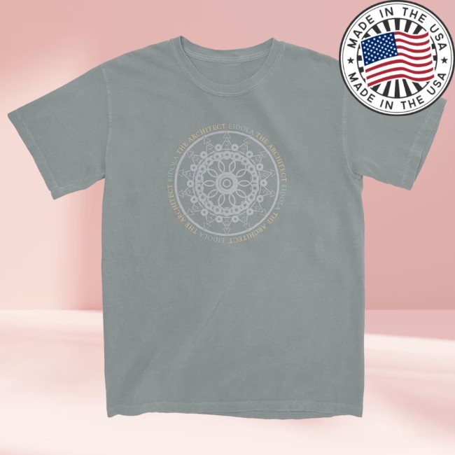 Eidola The Architect Grey Tee Rise Records