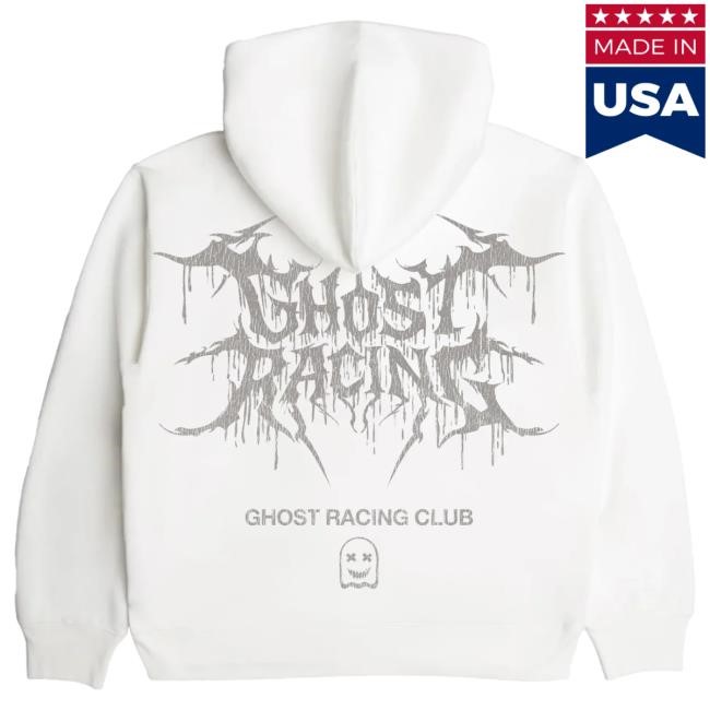 Official Ghost Racing Heavy Weight Sigil Zip-Up - Black Hoodie