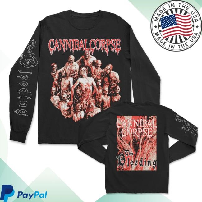 Cannibal Corpse The Bleeding Long Sleeve Tee (Black)