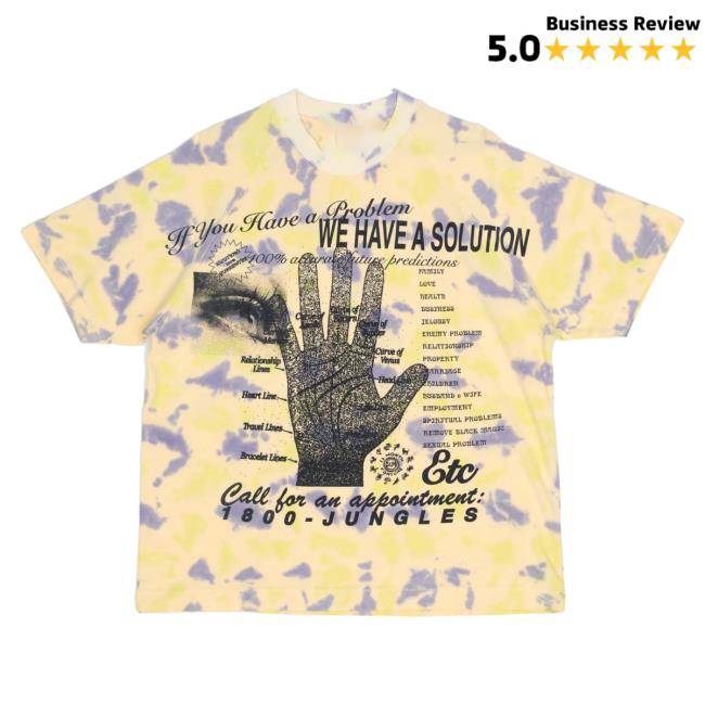 Official Moda3 Jungles Solutions Tie Dye Hot Shirt