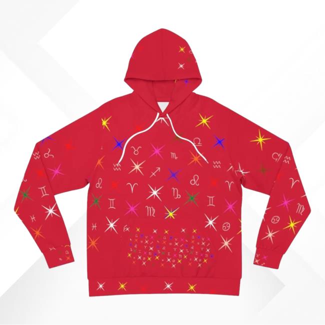 Official Signshirtz Clothing Merch Constellations Design - Red Large Aop Hot Shirt 3D All Over Print
