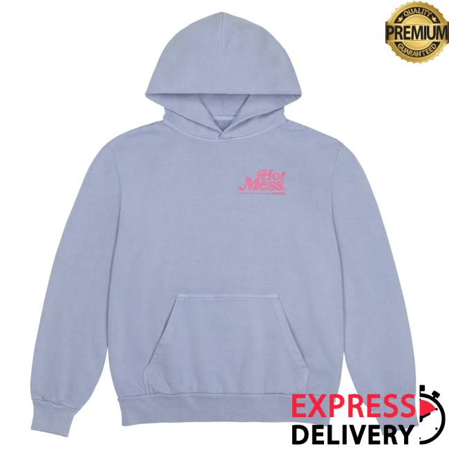 Official Iamunwell Hot Mess, It's A Lifestyle Pullover Sweatshirt (Blue)