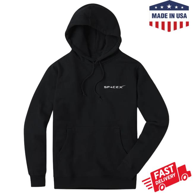 Official Spacex Merch Shop Occupy Mars Hoodie
