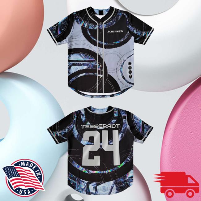 Official Subtronics Merch Store Subtronics Tesseract Baseball Jersey Popover Shirt