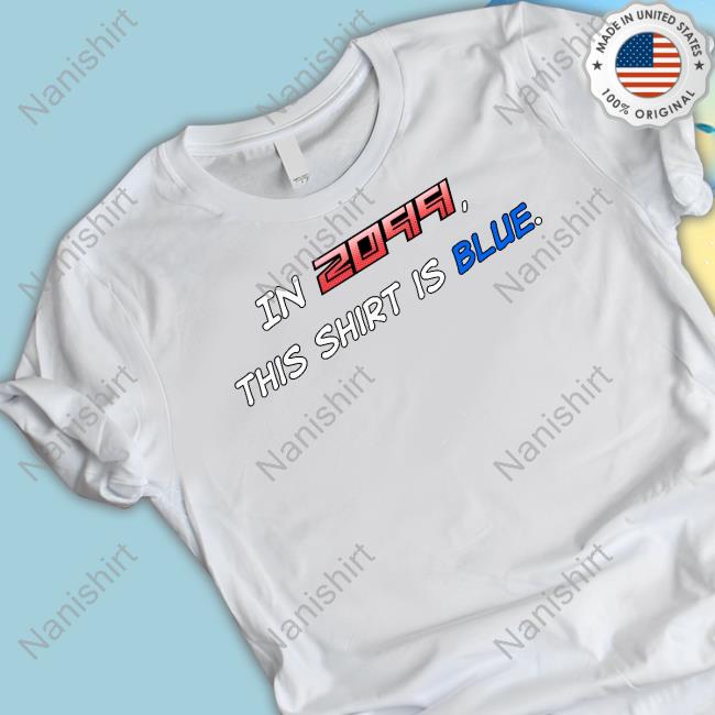Xavier Mendoza In 2099 This Shirt Is Blue Shirt