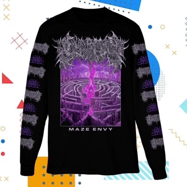 Official Civerous - Maze Envy Longsleeve Tee Shirt