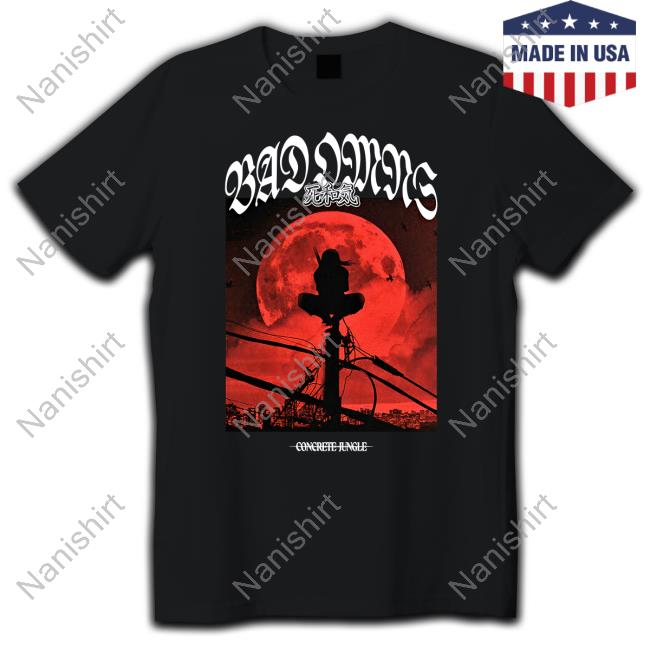 Official Bad Omens Merch Blood Moon Shirt