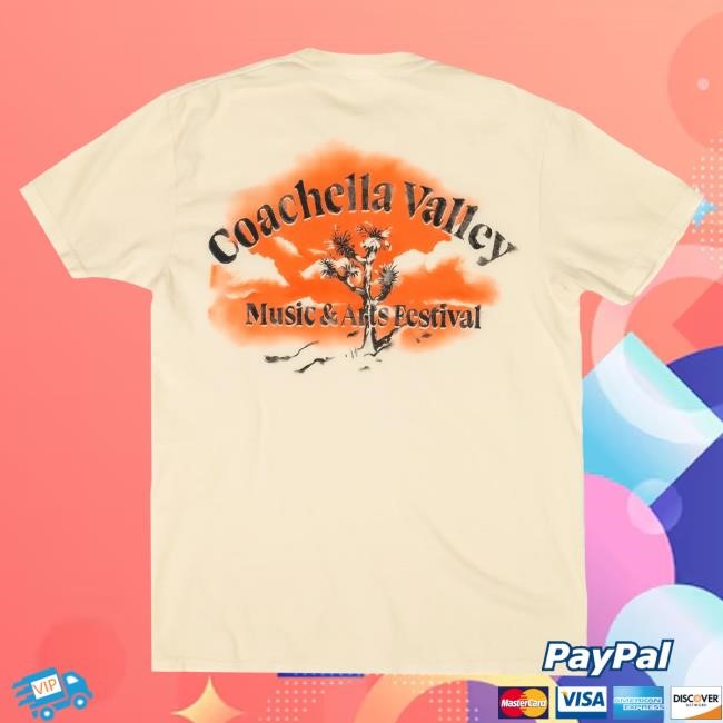 Coachella Merch Store Coachella Yucca Brevifolia T Shirt