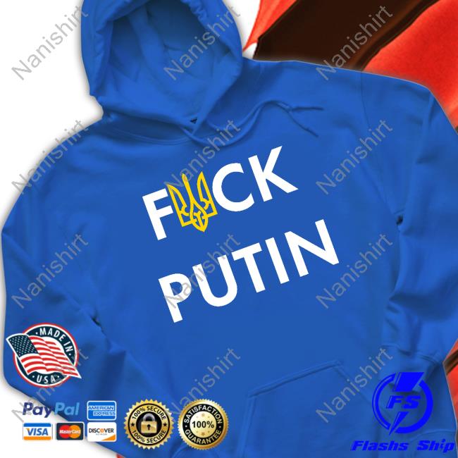 Official MindyNL79 Fuck Putin Ukraine T-Shirt