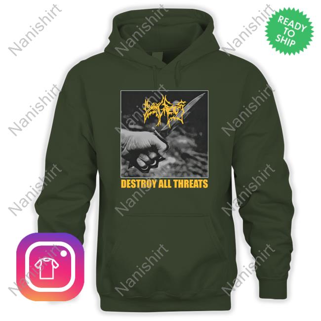 Dying Fetus Destroy All Threats Hoodie