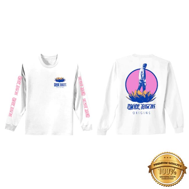 Official Imagine Dragons Merch Store Shop Imagine Dragons Origins Lotus Inverted Long Sleeve New Shirt ImagineDragons