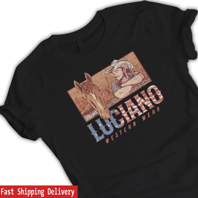 Official Luciano Western Wear Merch Diesel Portrait Tee