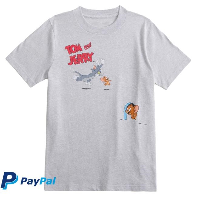 Official Abercrombie And Fitch Clothing tom and jerry graphic New Shirt
