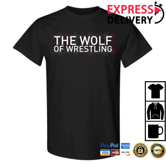 Maxwell Jacob Friedman Merch MIF Shop AEW – All Elite Wrestling Mjf - The Wolf Of Wrestling Shirt