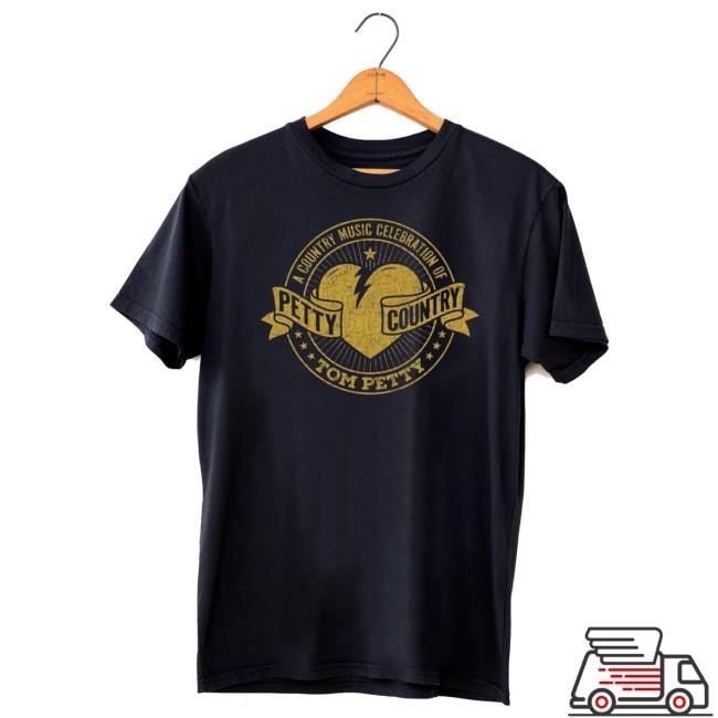 Official Tom Petty Merch Store Petty Country Logo Shirt 2024 Tom Petty