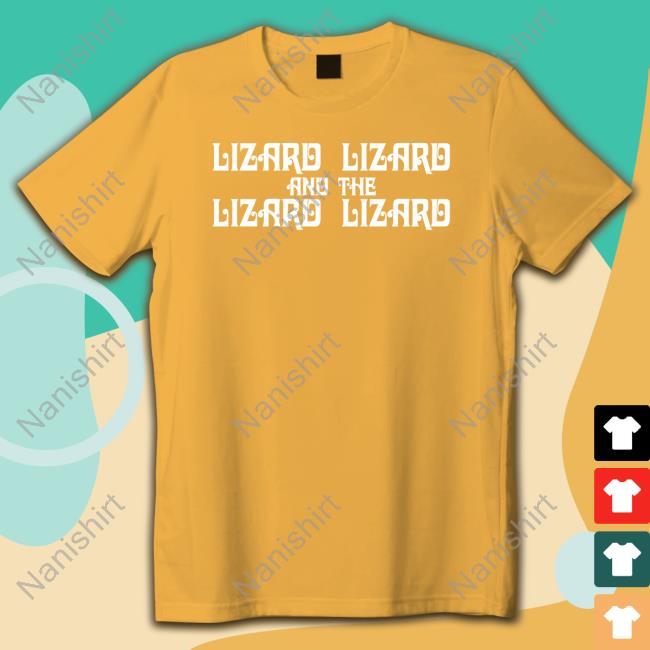 Lizard Lizard And The Lizard Lizard Long Sleeve Tee