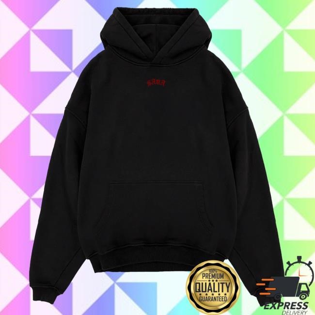 Official Sana Detroit Apparel Sana X Halloween Devil Dog Hoodies - Black SanaDetroit