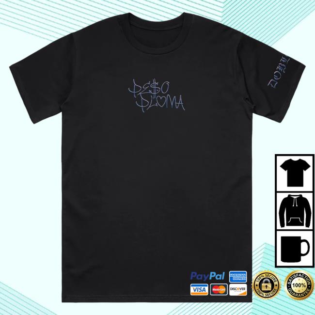 Official Peso Pluma Merch Store Spider Shirt New PesoPluma Clothing Shop