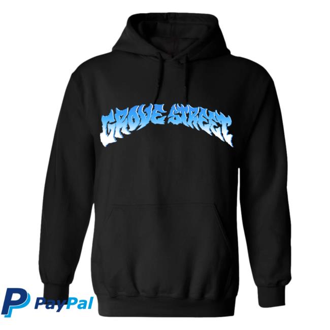Official Grove Street Merch Grove Street Icey Logo Long Sleeve T Shirt