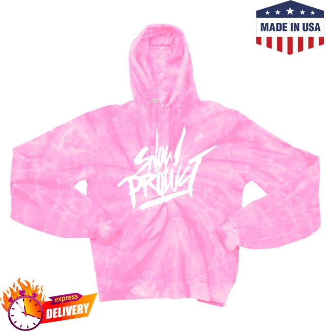 Official SnowThaProduct Clothing Merch Every Day Days Snow Tha Product Tie Dye Crewneck Pink Everydaydays