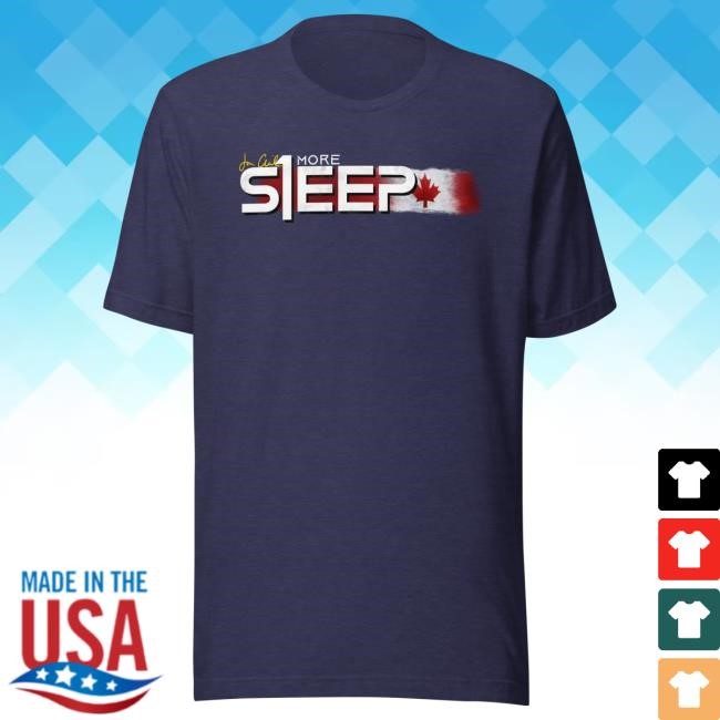 Official Jon Anik One More Sleep Jon Anik Canada Dark Tees