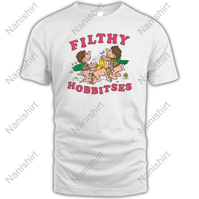 Goodshirts Merch Filthy Hobbitses Long Sleeved T Shirt