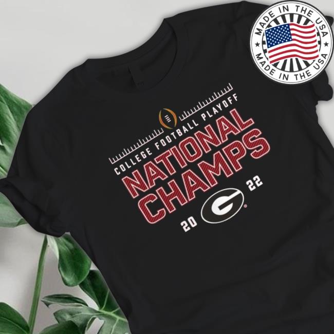 Georgia Bulldogs College Football Playoff 2022 National Champions Schedule Classic shirt